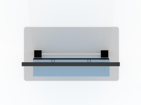 MOD-1665 Monitor Stand for Trade Shows and Events -- Plan View