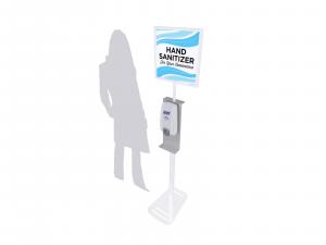 REFD-907 Hand Sanitizer Stand w/ Graphic
